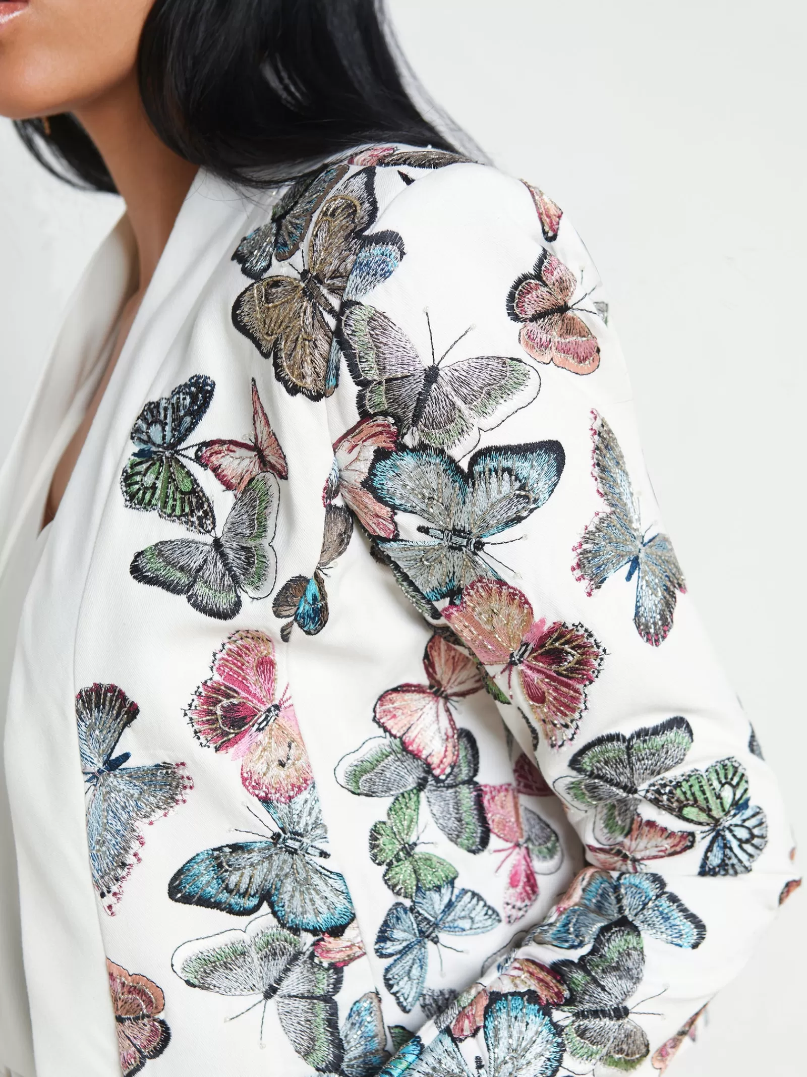 L'AGENCE Ace Embroidered Jacket< Back in Stock | Print Edition