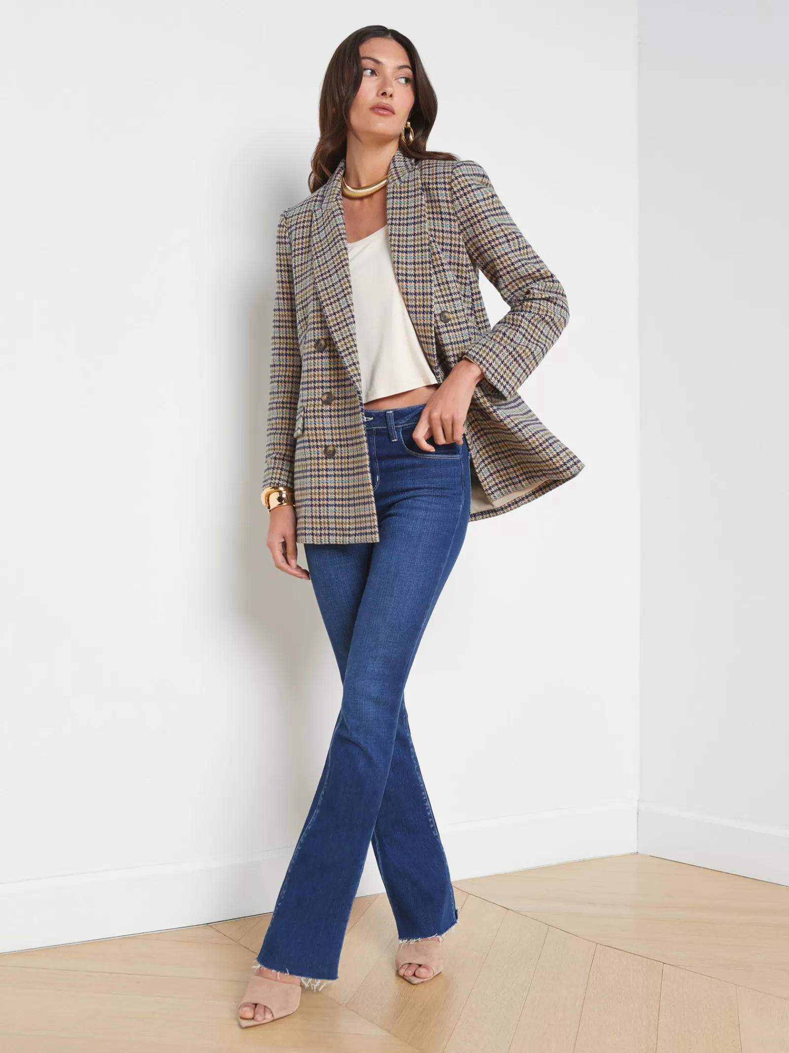 L'AGENCE Aimee Oversized Boyfriend Blazer< Spring Collection | Blazers & Jackets