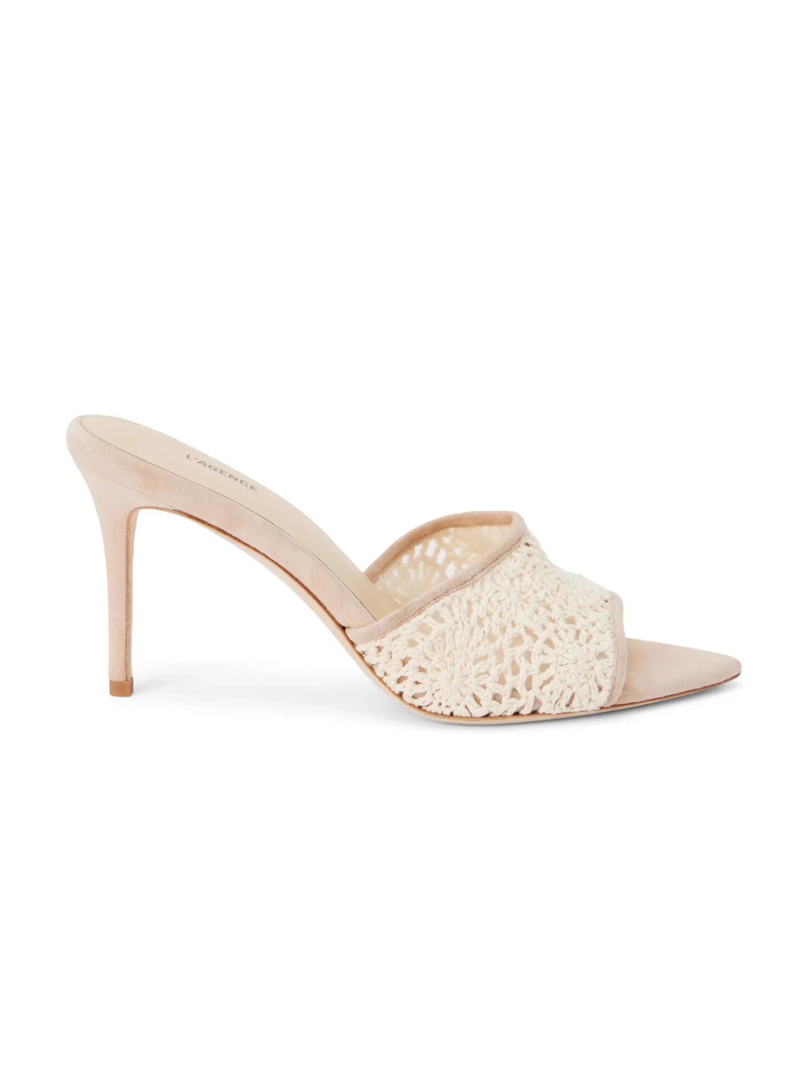 L'AGENCE Armande Crochet Mule< Spring Collection | Mules