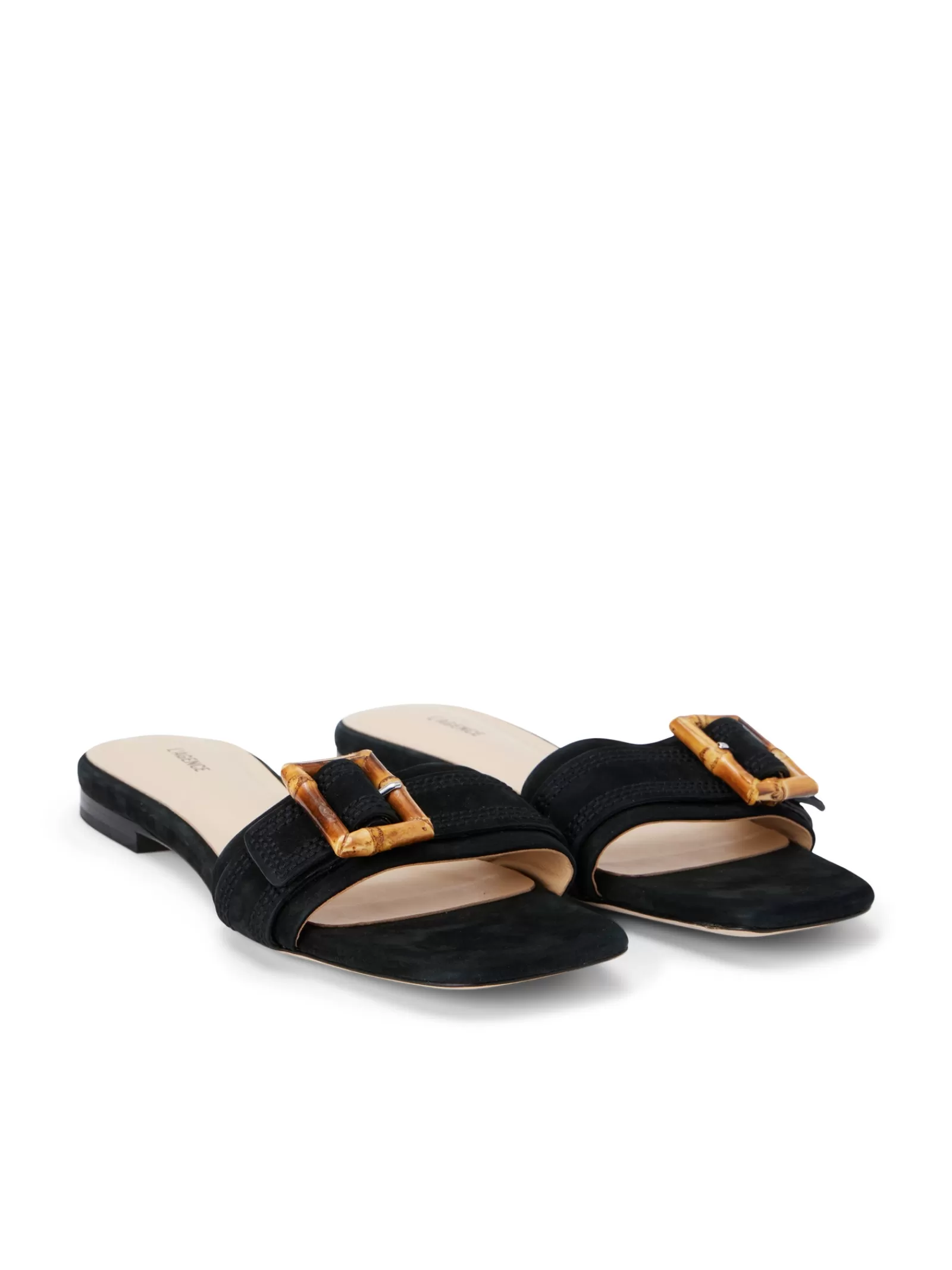 L'AGENCE Aurelie Buckle Slide Sandal< Spring Collection | Sandals & Wedges