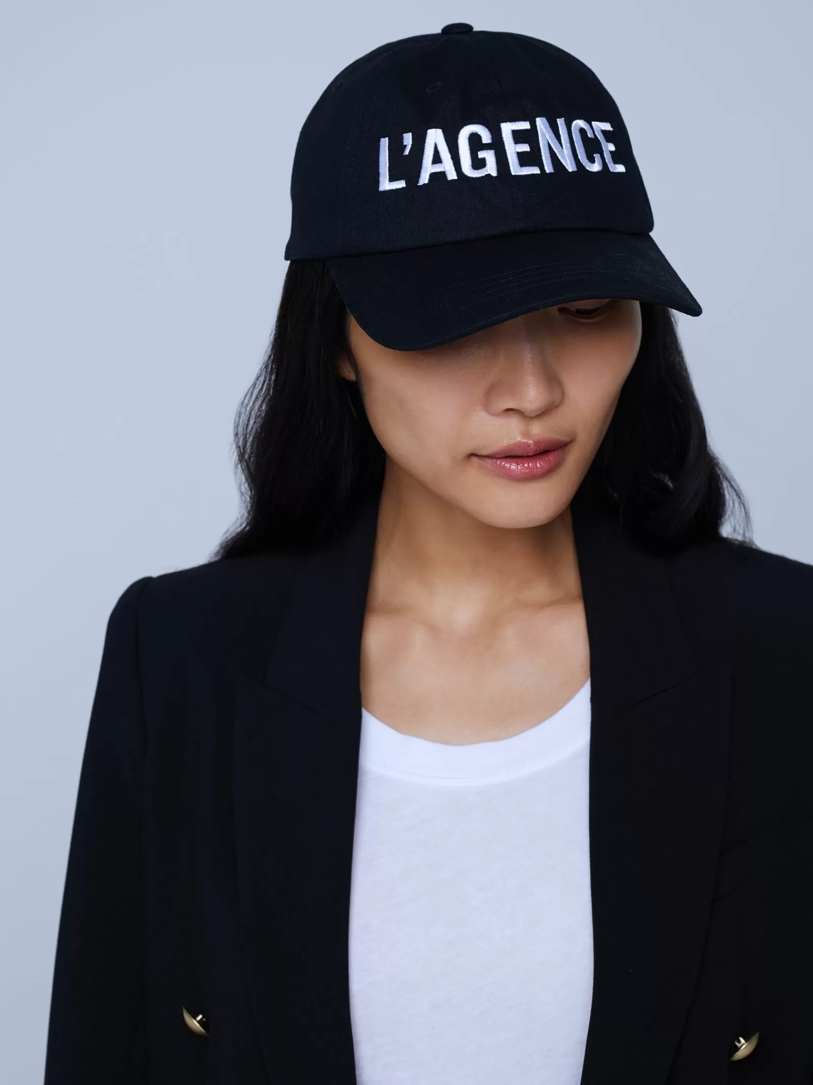 L'AGENCE Baseball Cap< Accessories | All Things Black