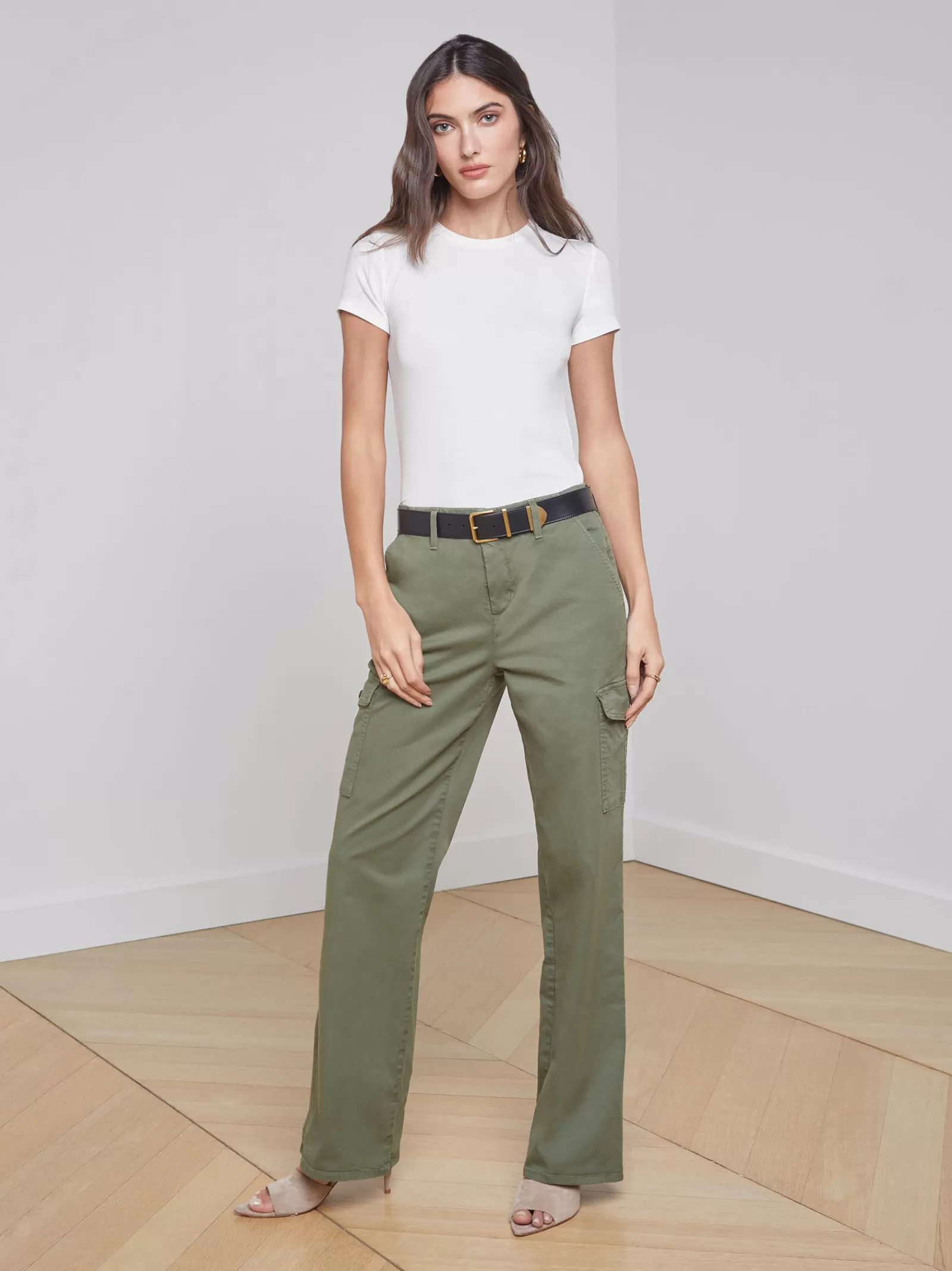L'AGENCE Channing Trouser< Cargo Pants | Cargo Pants