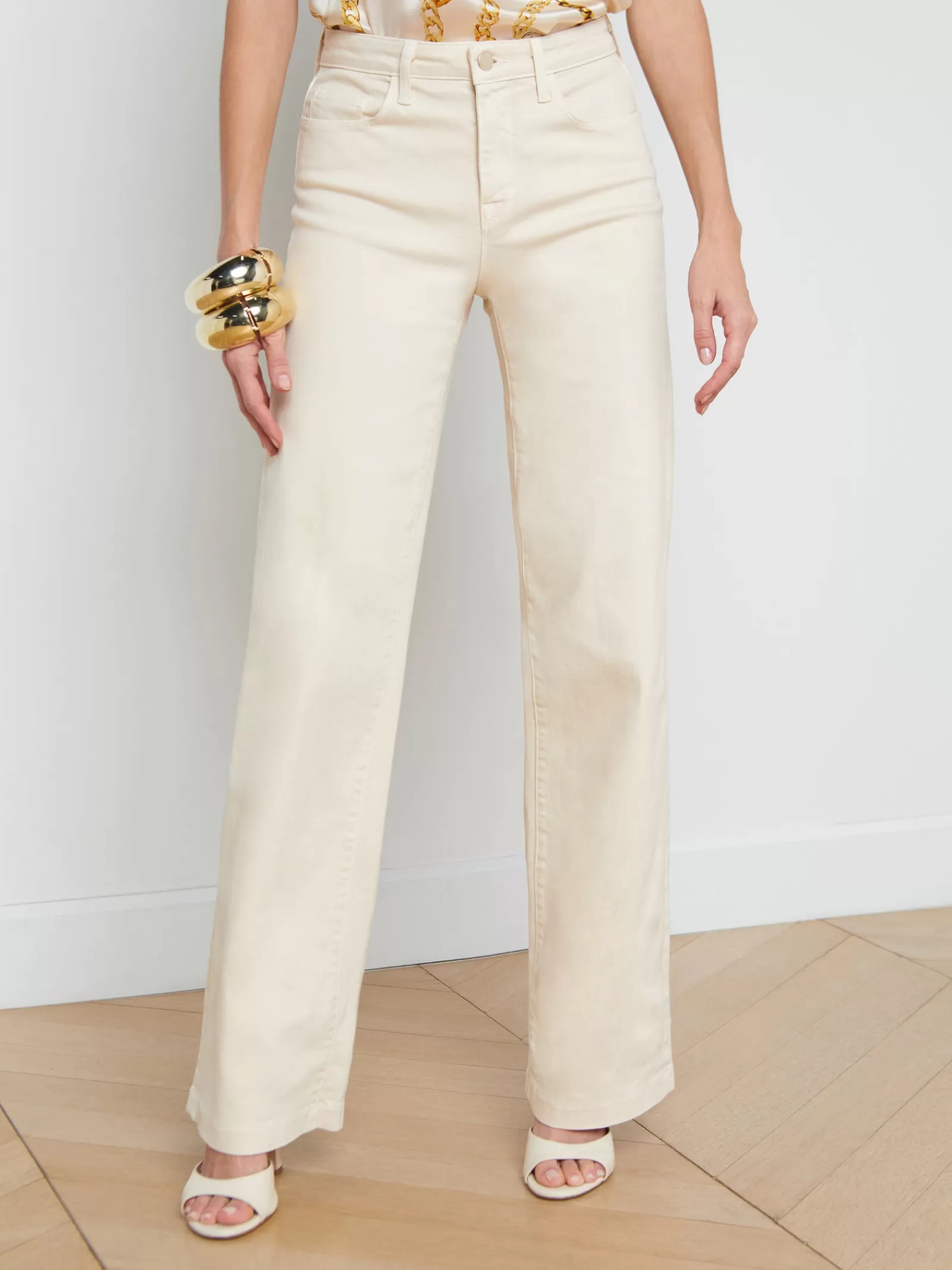 L'AGENCE Clayton Wide-Leg Jean< Wide & Relaxed | Spring Collection