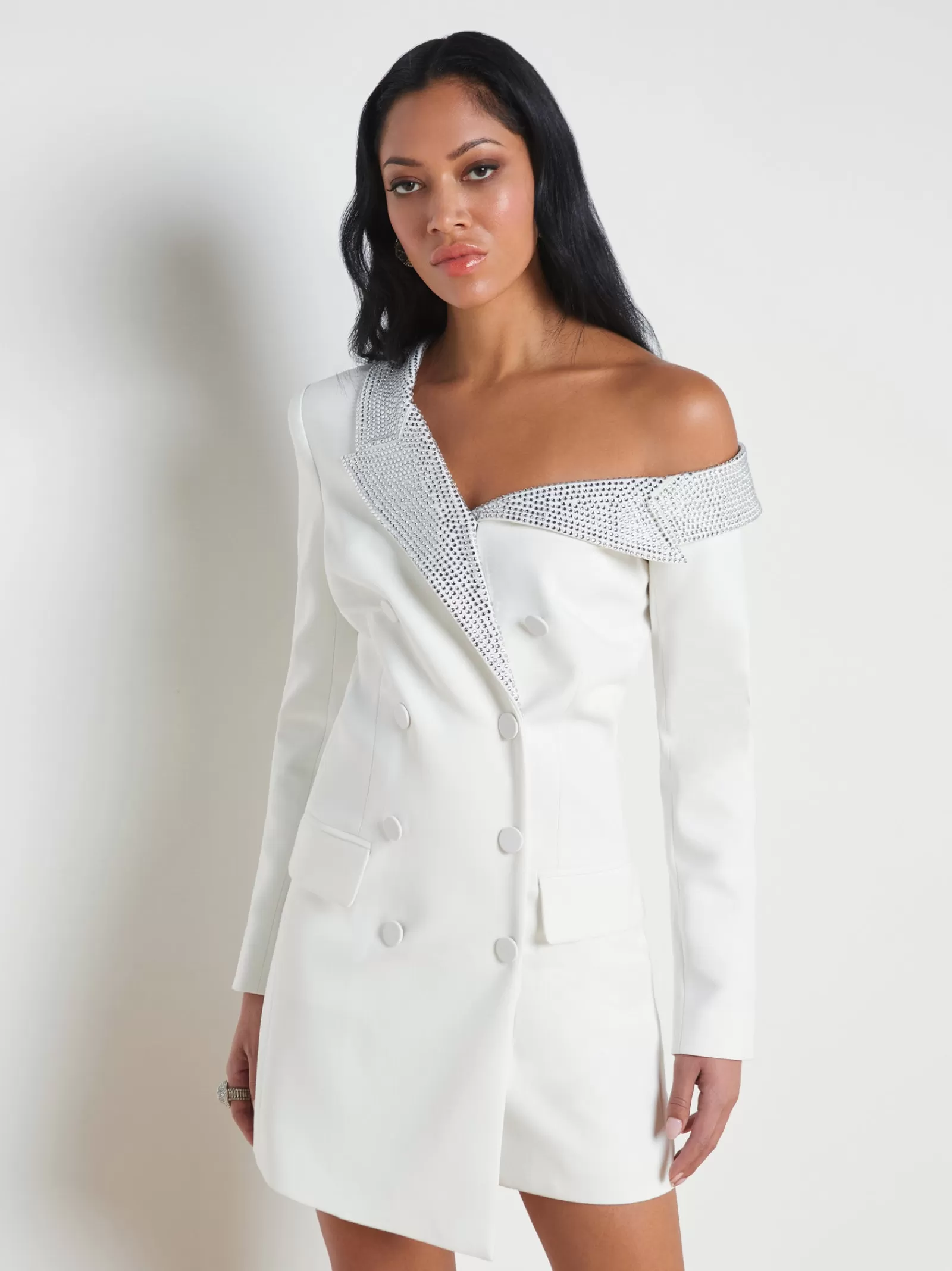 L'AGENCE Dorothea Asymmetrical Blazer Dress< Spring Collection | Dresses & Jumpsuits