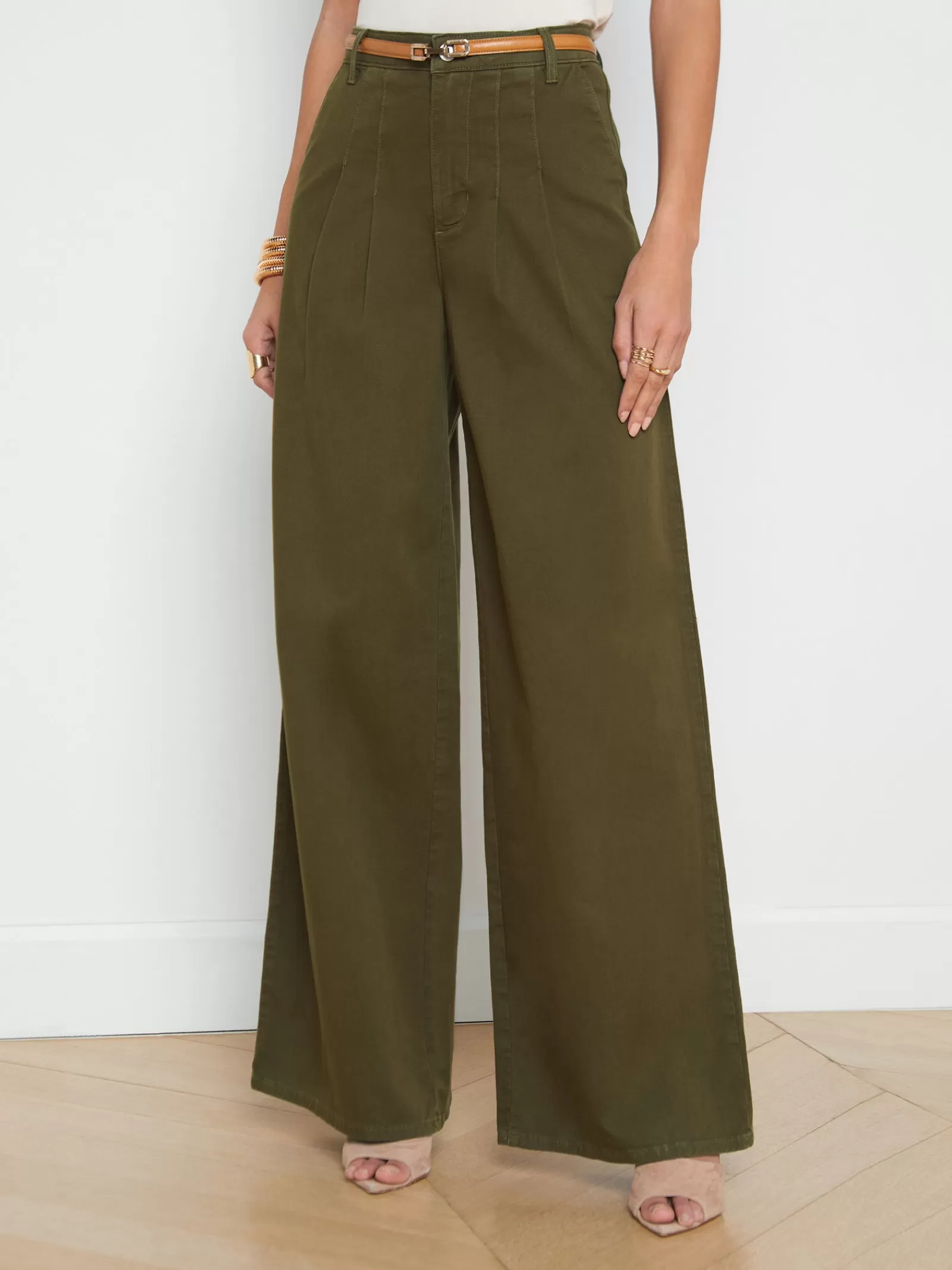 L'AGENCE Jayce Ultra Wide-Leg Pant< Spring Collection | Pants, Shorts & Skirts
