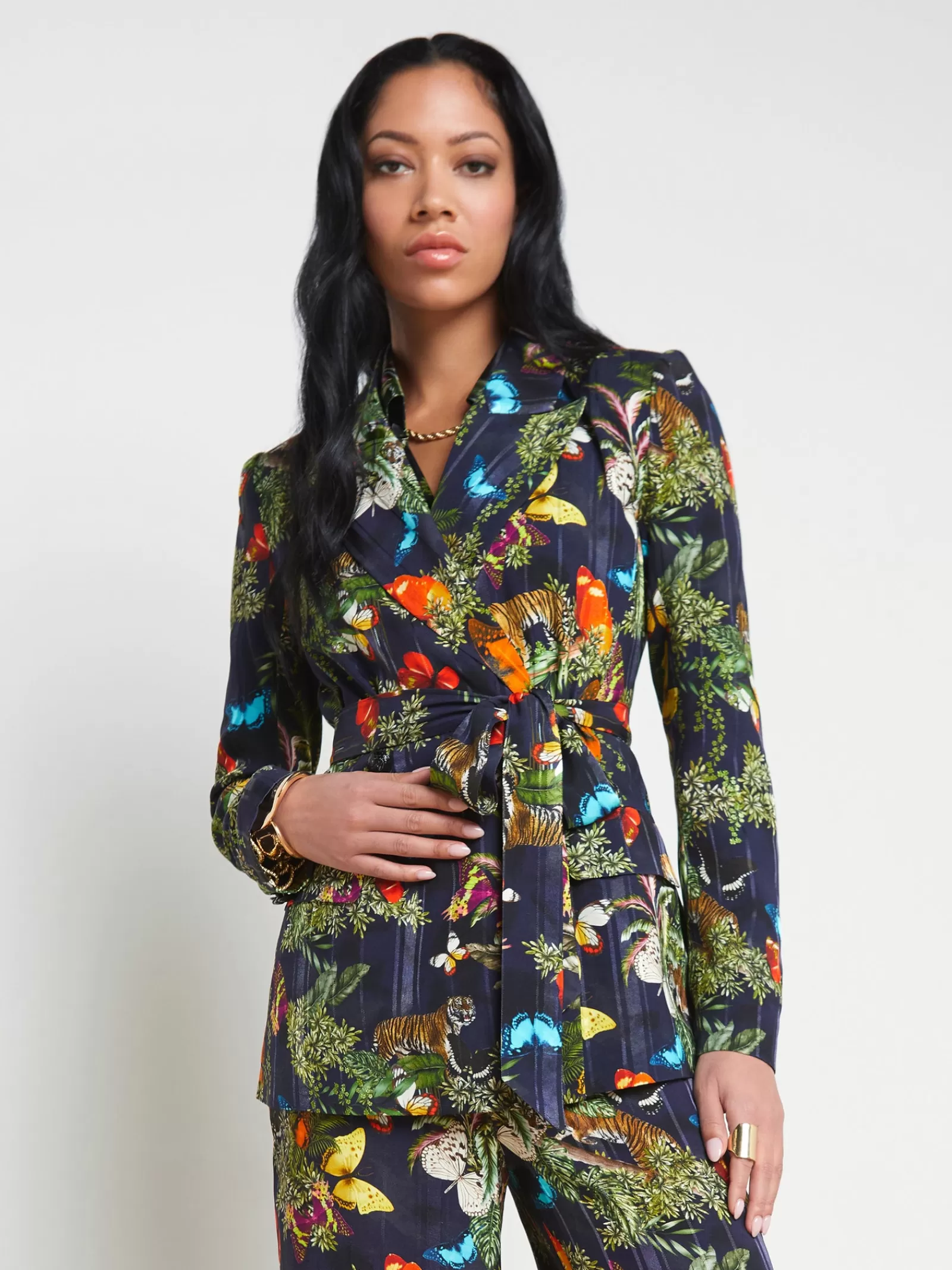 L'AGENCE Jordana Wrap Blazer< Sets | Spring Collection