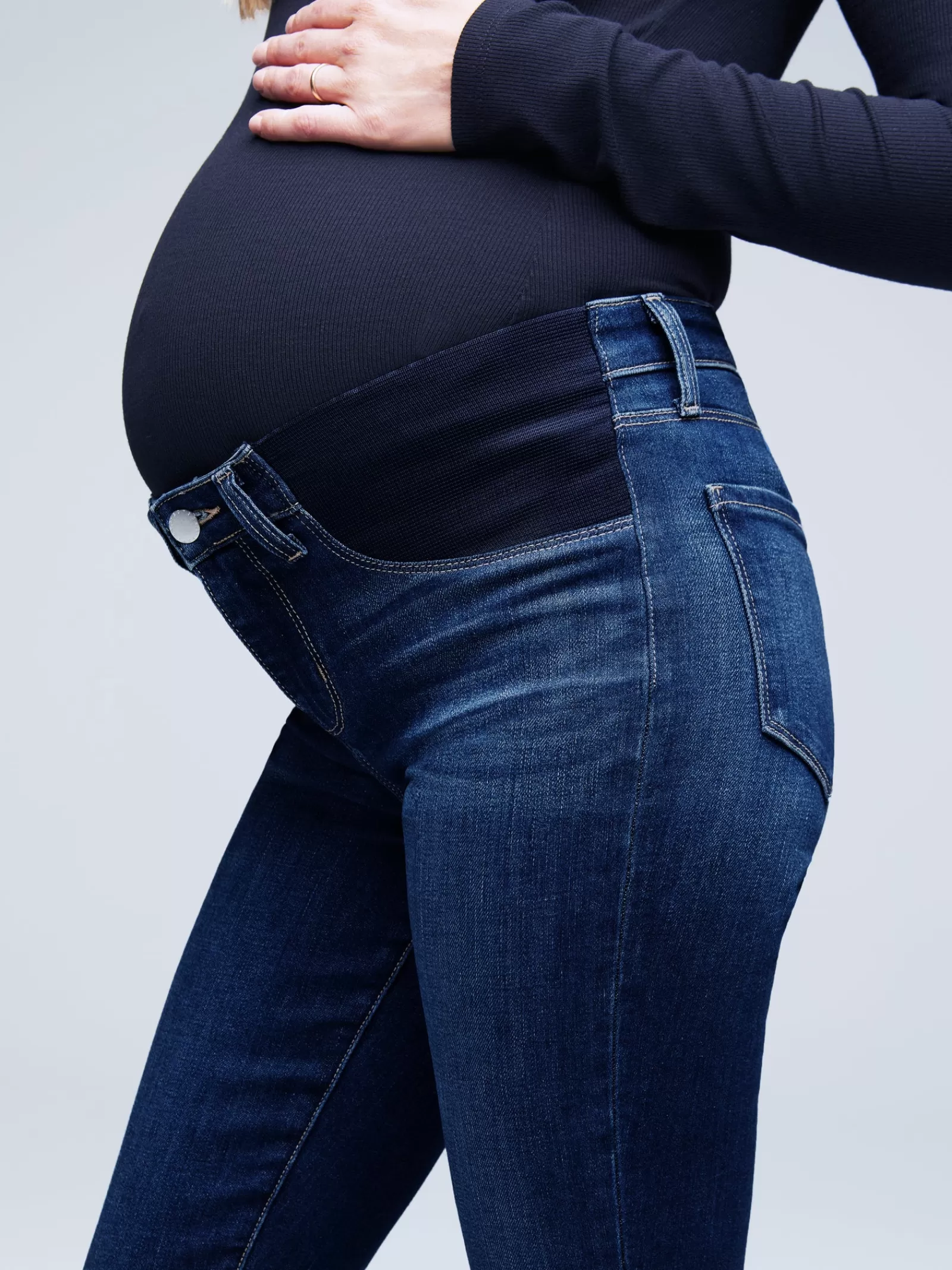 L'AGENCE Oriana Maternity Jean< Online Exclusives | Maternity