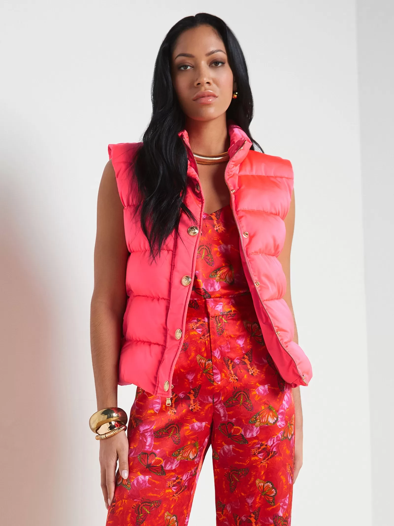 L'AGENCE Rae Puffer Vest< Spring Collection | Blazers & Jackets