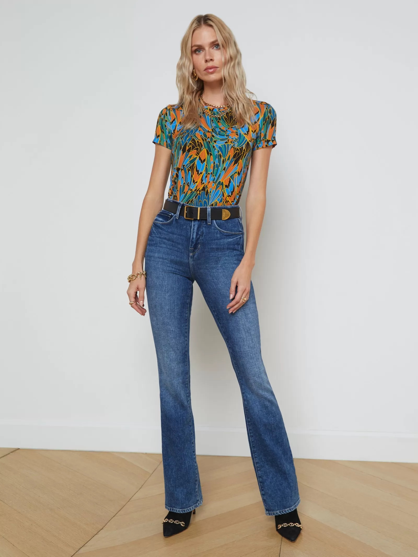 L'AGENCE Selma Bootcut Jean< Resort Collection | Straight