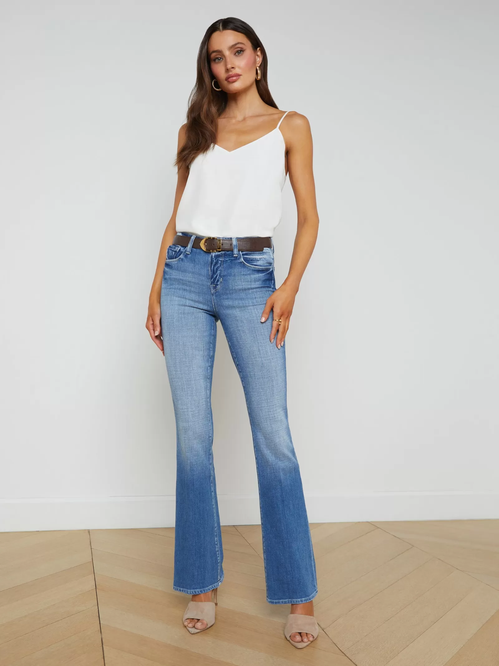 L'AGENCE Selma Bootcut Jean< Straight | Flare & Bootcut