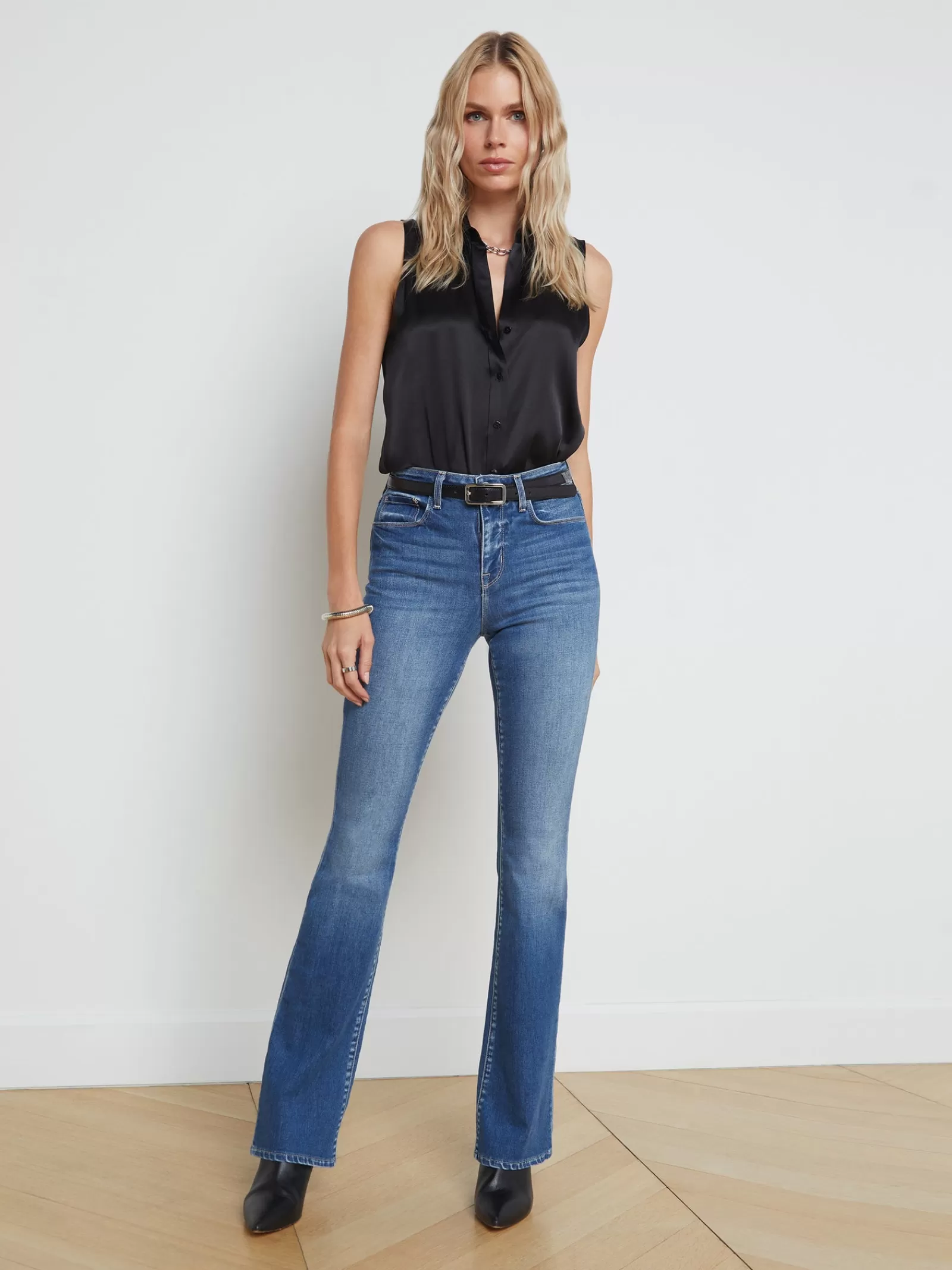 L'AGENCE Selma Bootcut Jean< Straight | Flare & Bootcut