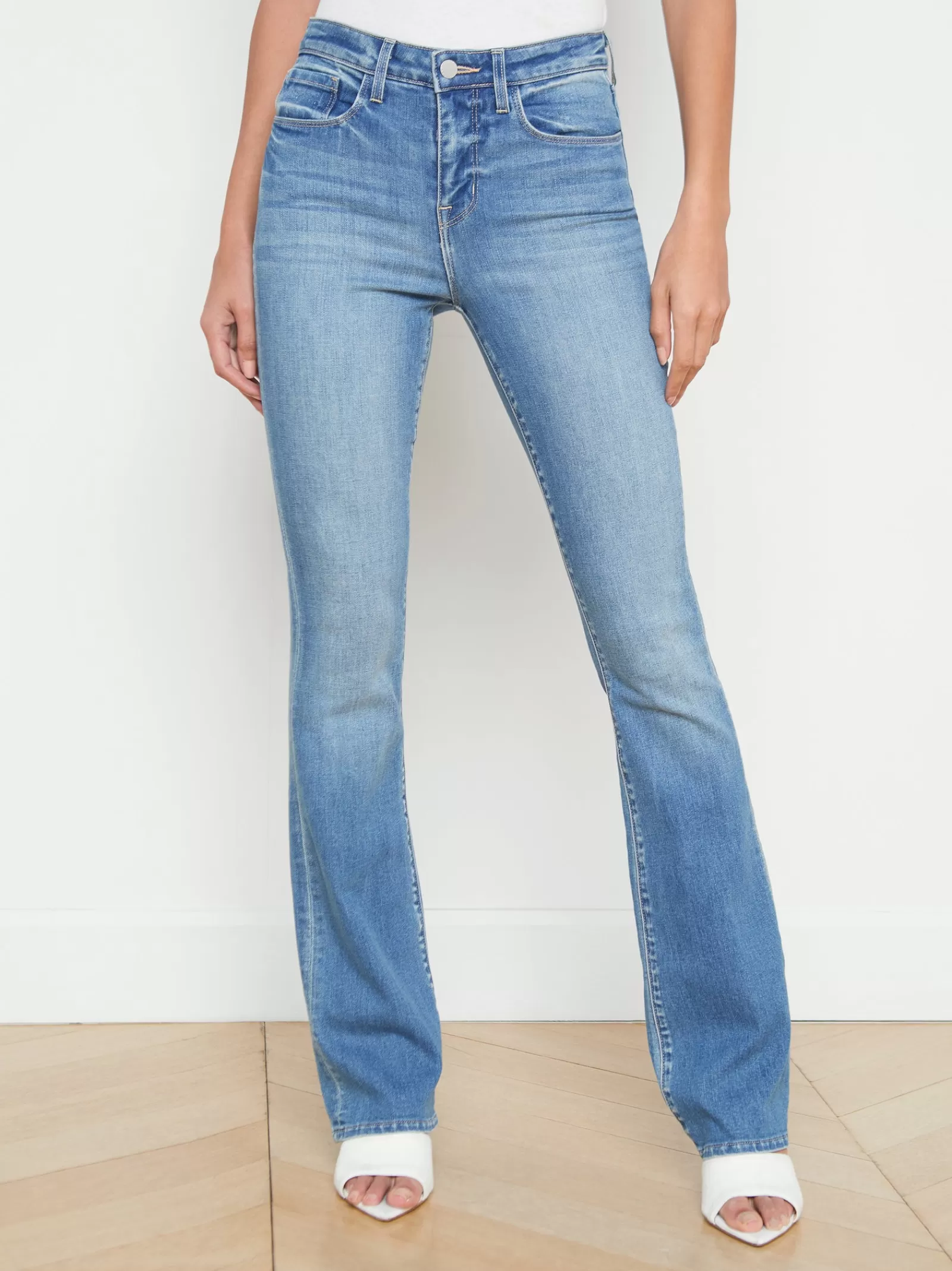 L'AGENCE Selma Bootcut Jean< Flare & Bootcut | Spring Collection