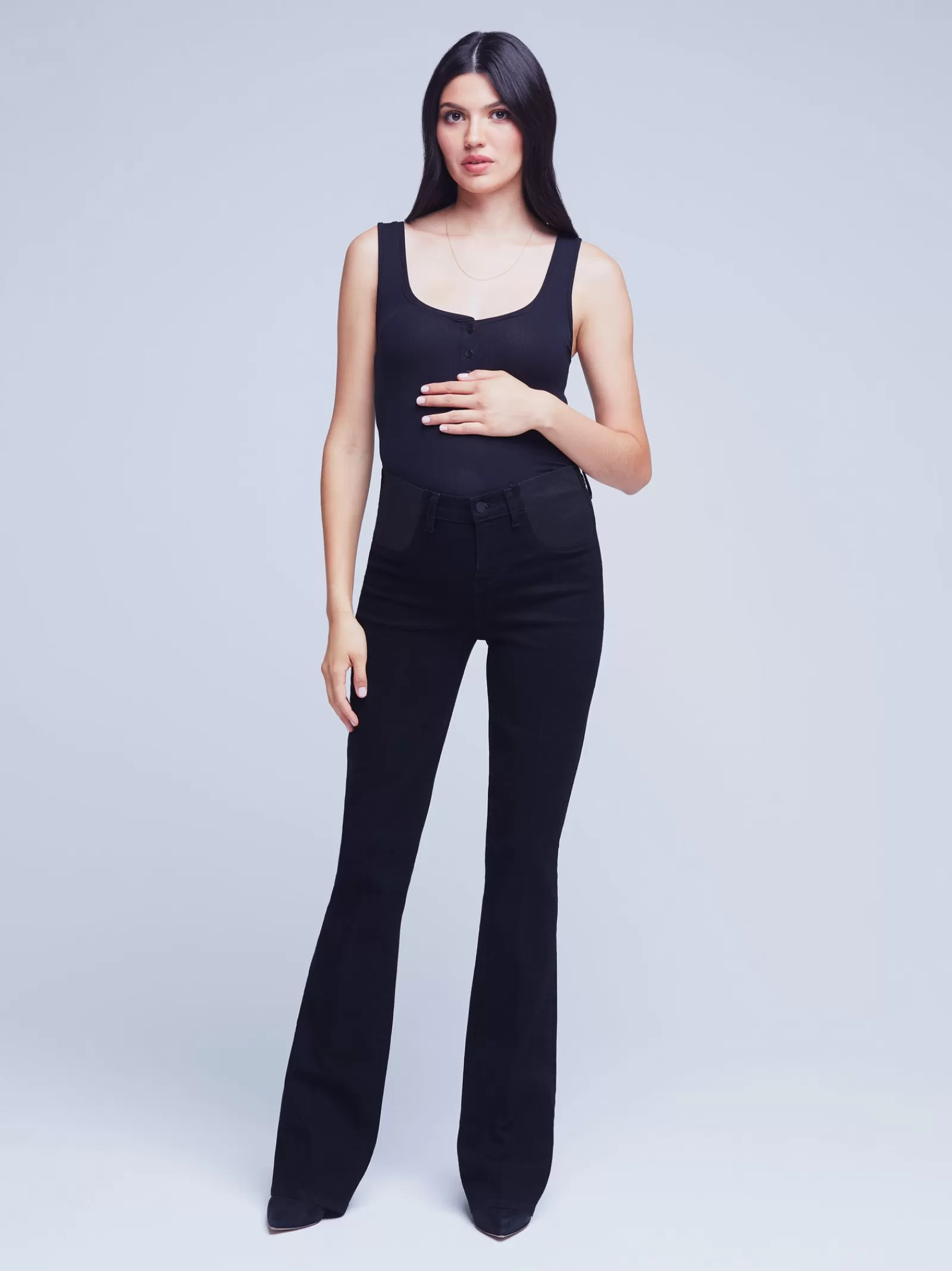 L'AGENCE Selma Maternity Jean< Online Exclusives | Maternity