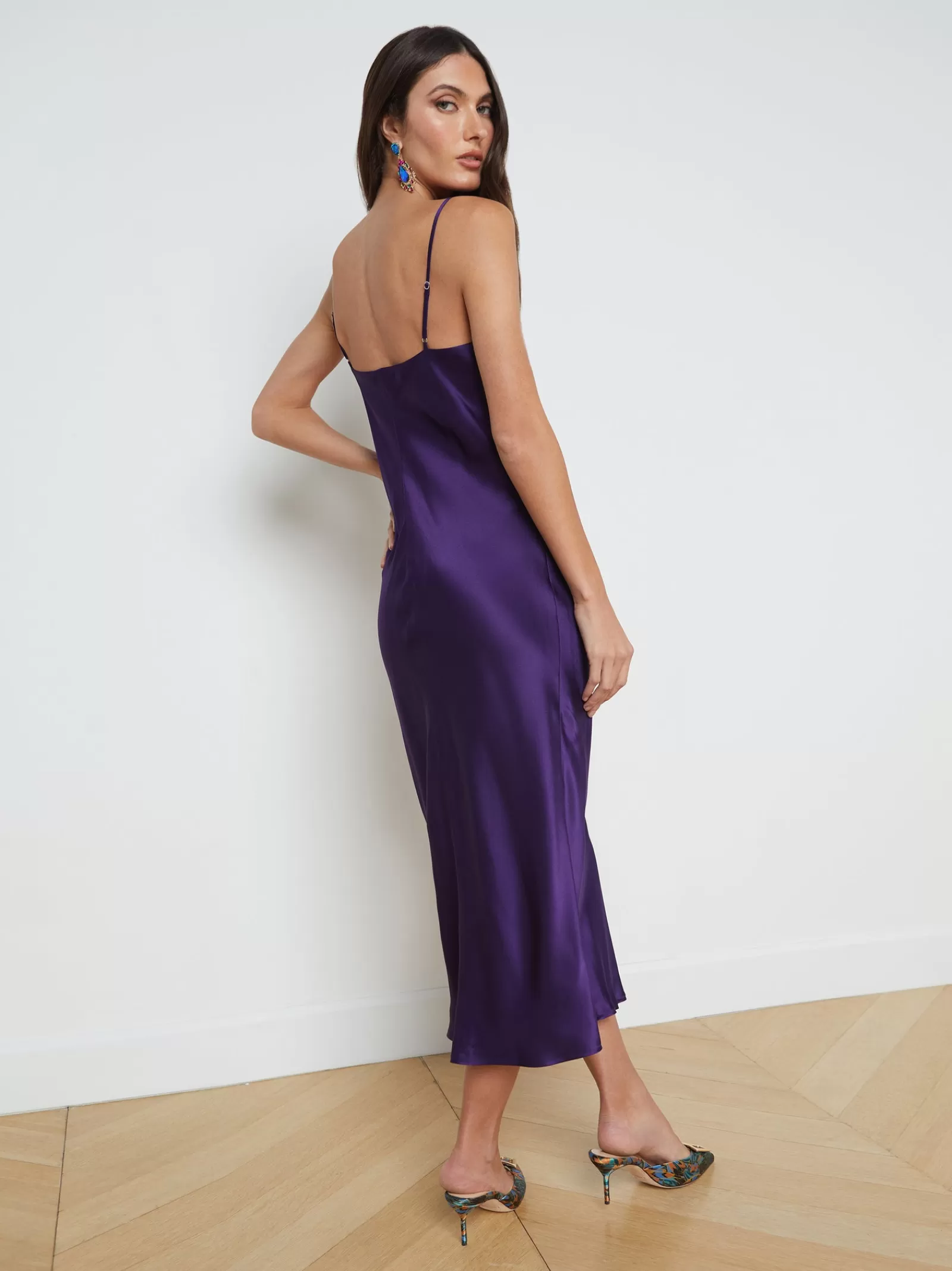 L'AGENCE Seridie Silk Slip Dress< Online Exclusives | Silks