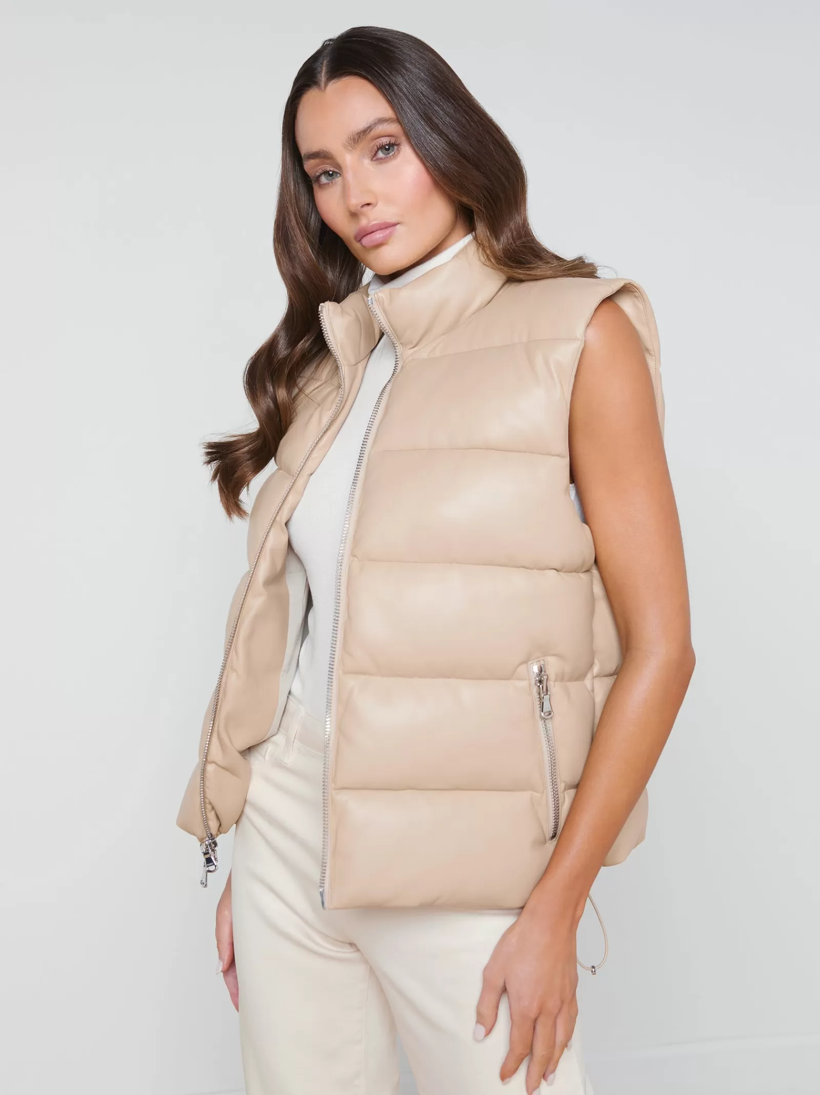 L'AGENCE Tori Puffer Vest< Spring Collection | Blazers & Jackets